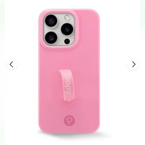 Loopy case - iPhone 14/13 (6.1” screen) bubble gum pink, lightly used